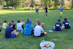 Šachové soustředění v Horním Bradle  - fotbálek [28. 8. 2024]