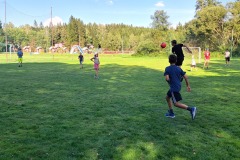 Šachové soustředění v Horním Bradle  - fotbálek [28. 8. 2024]