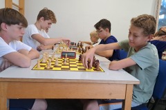 Šachové soustředění v Horním Bradle  - večerní blitz [28. 8. 2024]