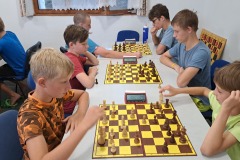 Šachové soustředění v Horním Bradle  - večerní blitz [28. 8. 2024]