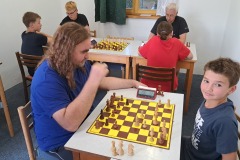 Šachové soustředění v Horním Bradle  - večerní blitz [28. 8. 2024]