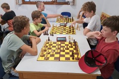 Šachové soustředění v Horním Bradle  - večerní blitz [28. 8. 2024]