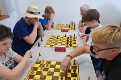 Šachové soustředění v Horním Bradle  - večerní blitz [28. 8. 2024]