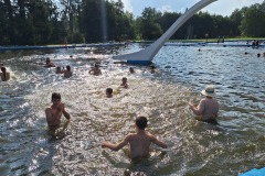 Šachové soustředění v Horním Bradle - koupání [29. 8. 2024]