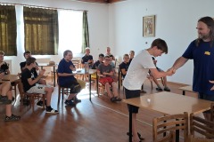Šachové soustředění v Horním Bradle  - závěrečné vyhlášení vítězů [30. 8. 2024]