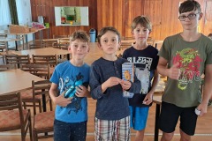 Šachové soustředění v Horním Bradle  - závěrečné vyhlášení vítězů [30. 8. 2024]