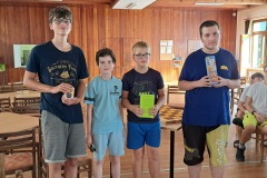 Šachové soustředění v Horním Bradle  - závěrečné vyhlášení vítězů [30. 8. 2024]